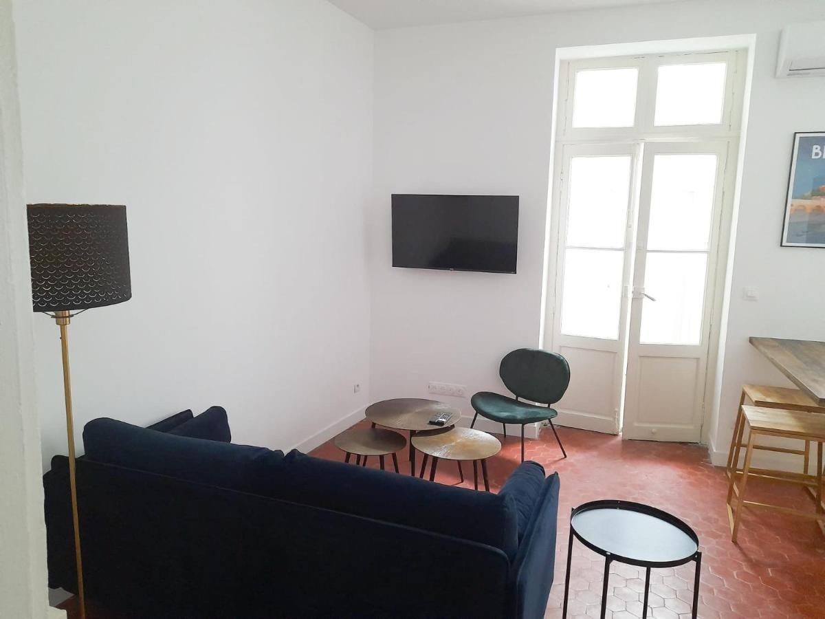 Bright And Modern 3-Bedroom Apartment, 90M2 With Air Condition, In Béziers Buitenkant foto