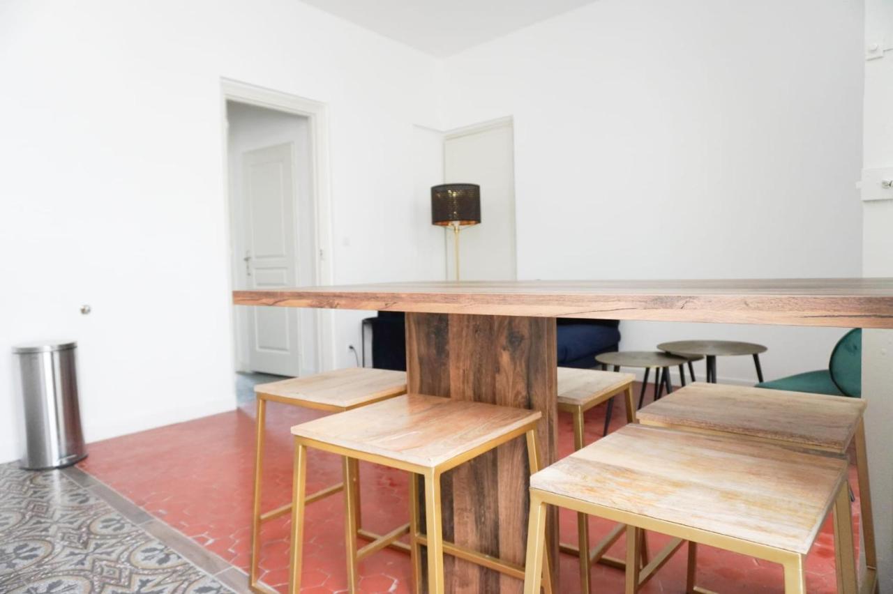 Bright And Modern 3-Bedroom Apartment, 90M2 With Air Condition, In Béziers Buitenkant foto