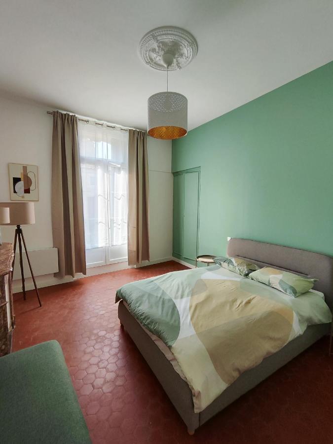 Bright And Modern 3-Bedroom Apartment, 90M2 With Air Condition, In Béziers Buitenkant foto